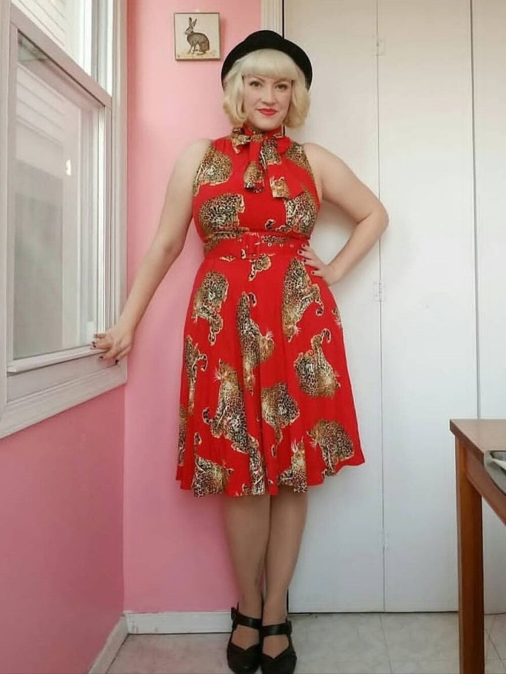 NWT Trolley Dress 14 My Pet Leopard Trashy Diva